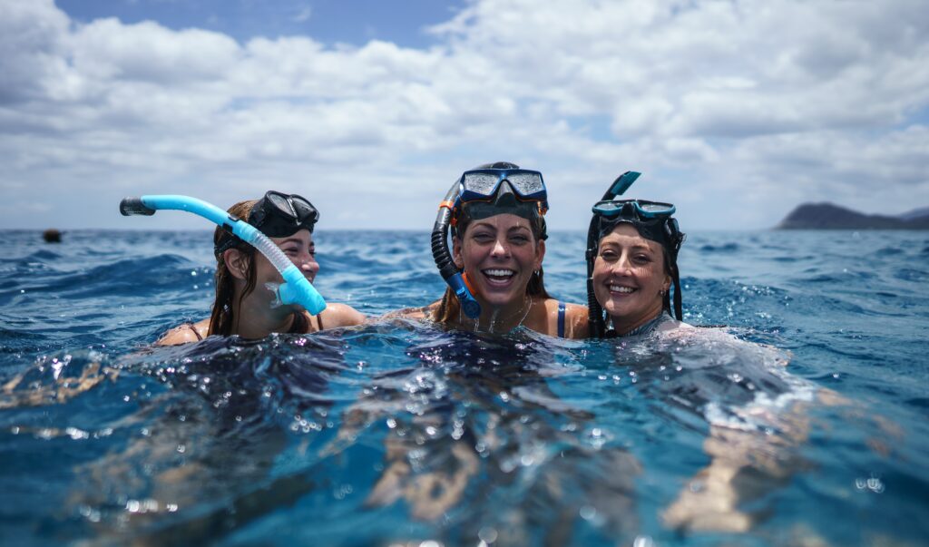 Snorkeling fun!